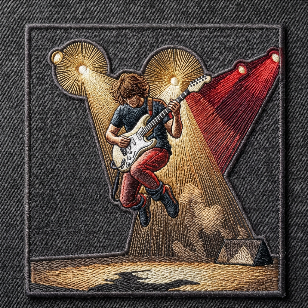 Embroidered Stage Spotlight