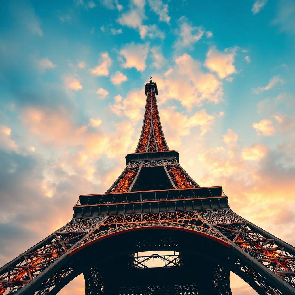 Original Eiffel at Golden Hour